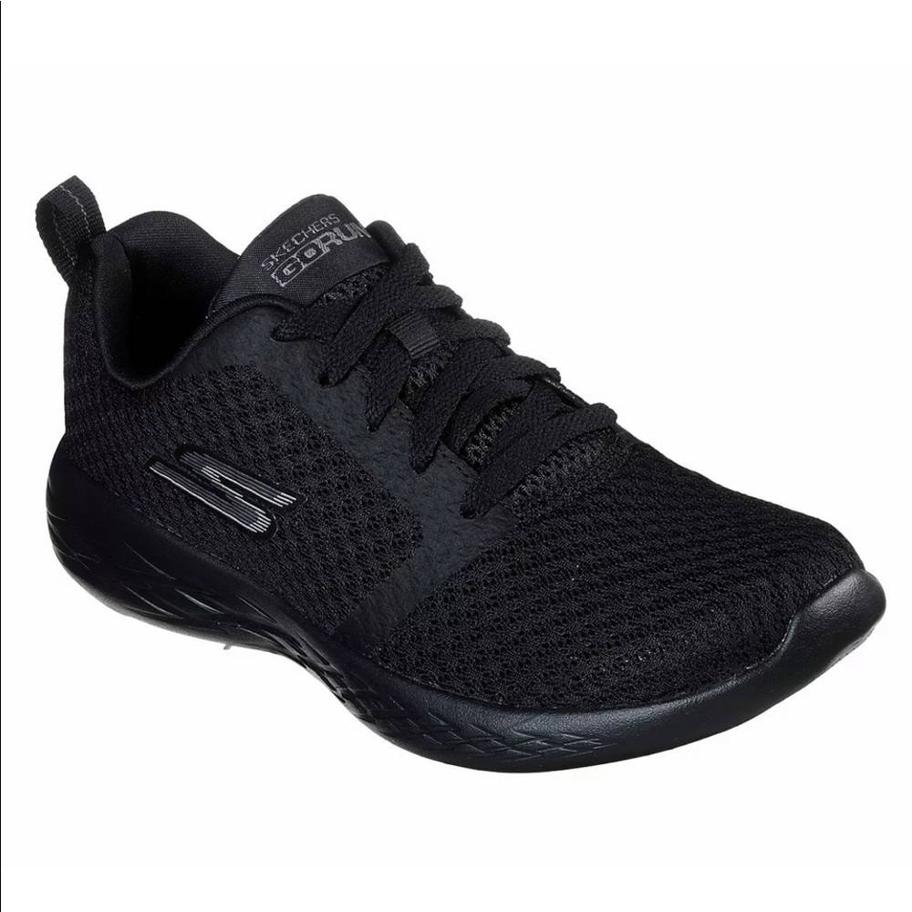 Skechers Black Shoe Womens Sport GO Run 600